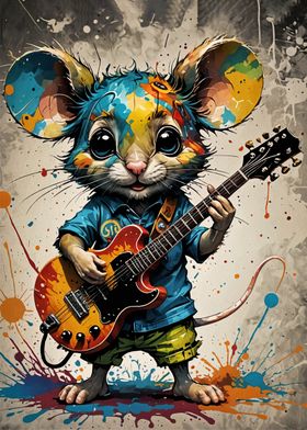 mouse guitar