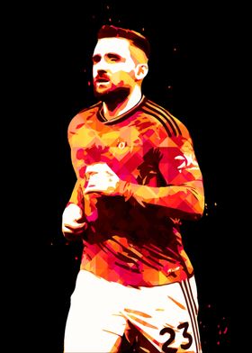 Luke Shaw Pop Art