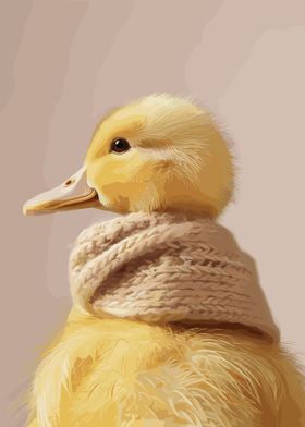 Cute Baby Duck