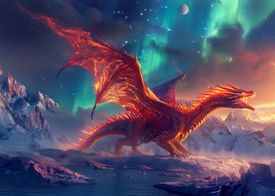 Cosmic winter dragon