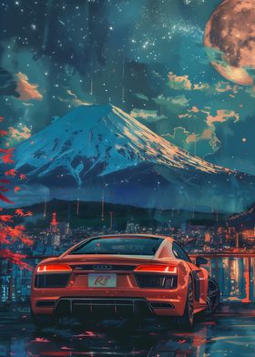 Audi R8 Fuji Moon City