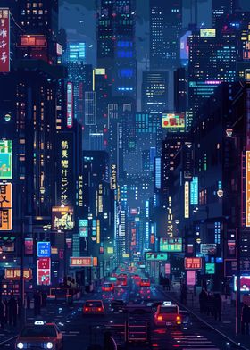 Cyberpunk Cityscapes