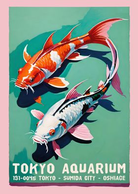 Tokyo Aquarium Poster