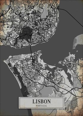 LisbonPortugal City Map