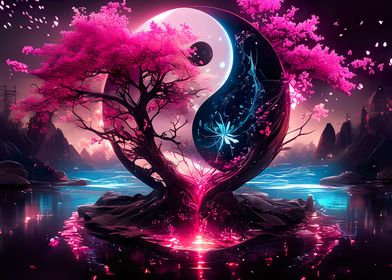 Yin and Yang Cherry Tree