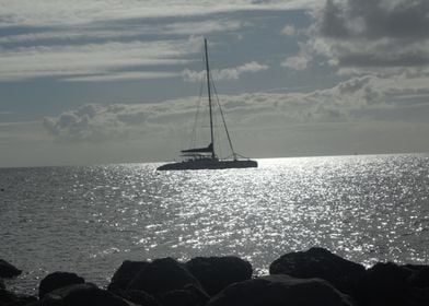 Sunny day in Guadeloupe