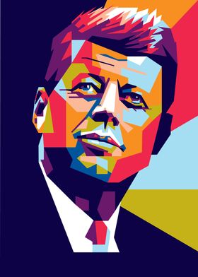 JFK Wonderful popart