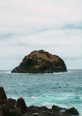 Solitary Ocean Island