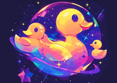 Galaxy Duck