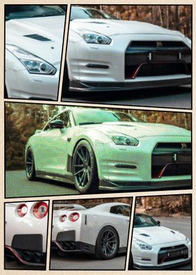 Nissan Gtr Comic