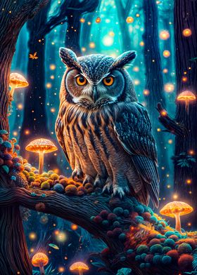 Mystical owl 