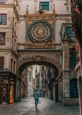 Gros Horloge Rouen France