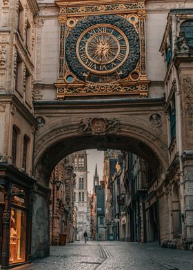 Gros Horloge Rouen France