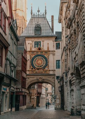 Gros Horloge Rouen France