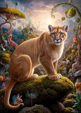 Mystical Mountain Lion