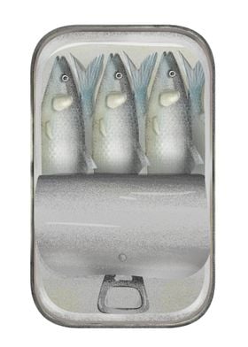 Tin of sardines