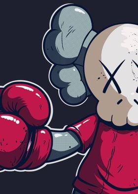 Boxing kaws