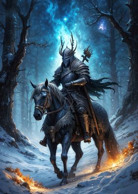 The Knight in the Woods