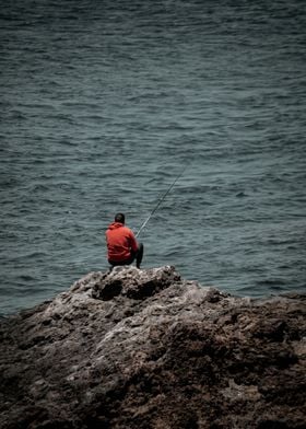 Solitary Fisherman