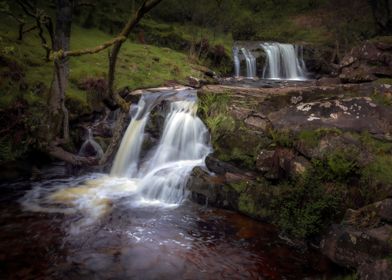 Blaen y Glyn waterfalls