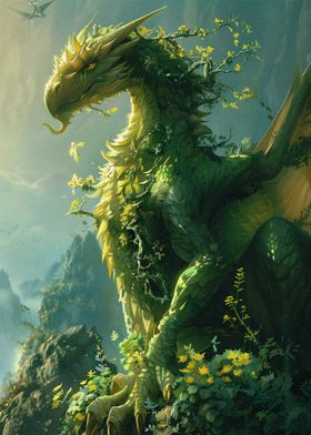 green leaf dragon