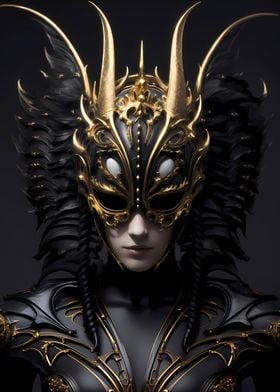 Divine Mask of Gold