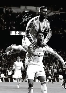 Ronaldo and Ramos 