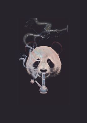 Panda and a Bong