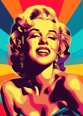 Marilyn Monroe Wpap Art