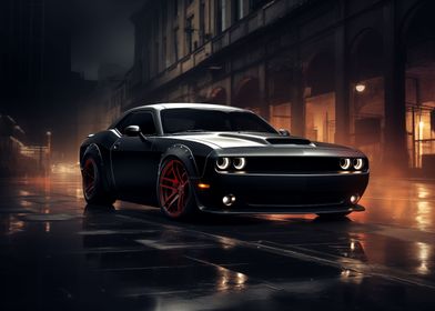 Dodge Challenger Tuned car