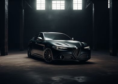 Alfa Romeo Giulia Fast car