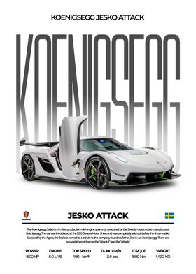 Koenigsegg Jesko Attack