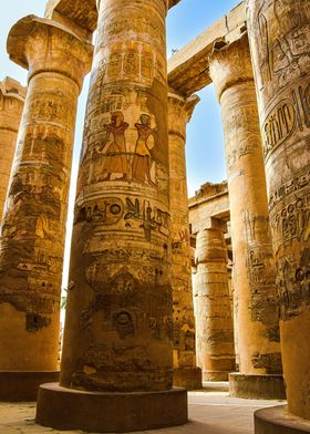 Ancient Egyptian column