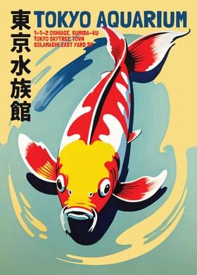 Tokyo Aquarium Poster