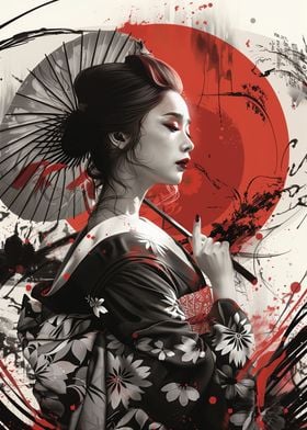 Geisha Samurai Japanese