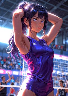 Anime Girl Sports