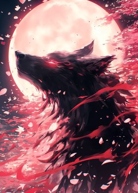 sakura black wolf