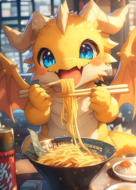 Fantasy Dragon Ramen Anime