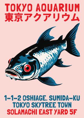 Tokyo Aquarium Poster