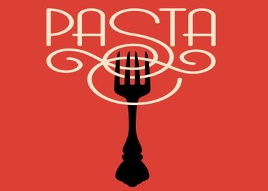 Pasta Cooking Word Art 