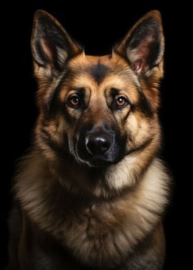 German shepherd dog 