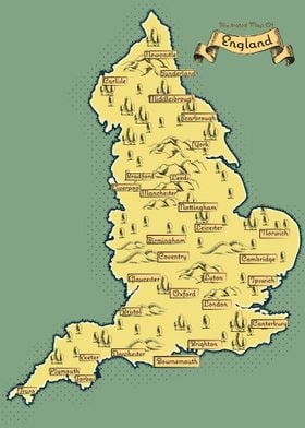 Map Of England