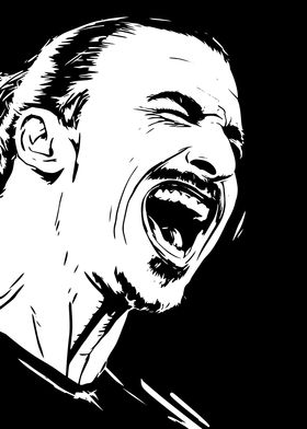 black and white ibra