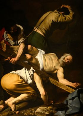 Crucifixion of St Peter