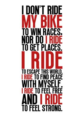 Cycling Motivation