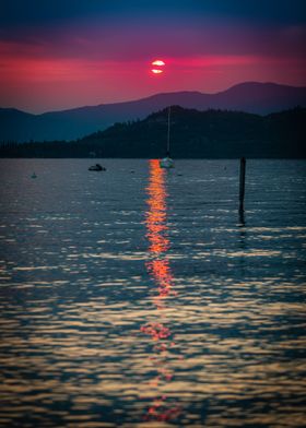 Lago di Garda Sunset