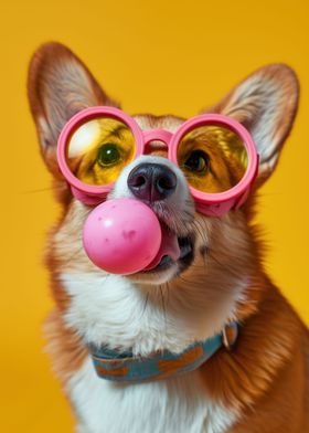 Corgi bubblegum