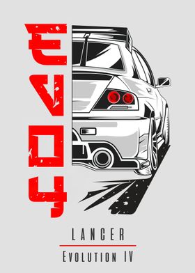 mitsubishi lancer evo 4