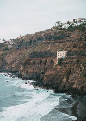 Coastal Cliff Serenity