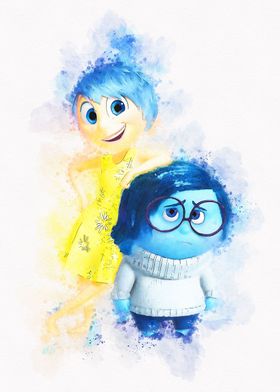 Inside Out Watercolor